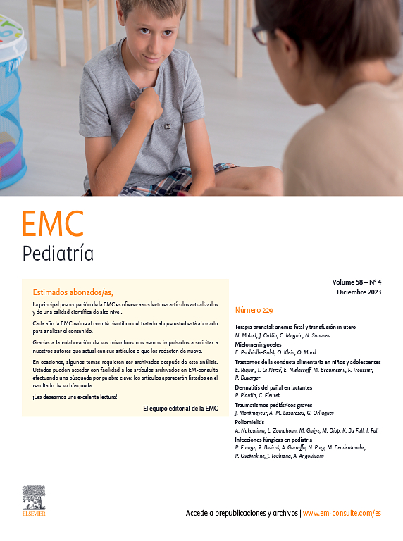 Go to journal home page - EMC - Pediatría